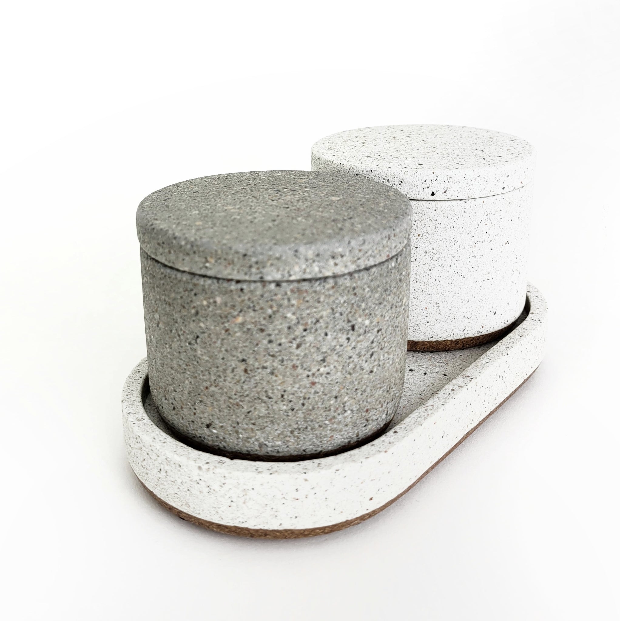 Sandstone Salt and Pepper Sets | Includes (FREE) Tray