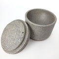 Sandstone Salt and Pepper cellar, Minimalist seasoning pot