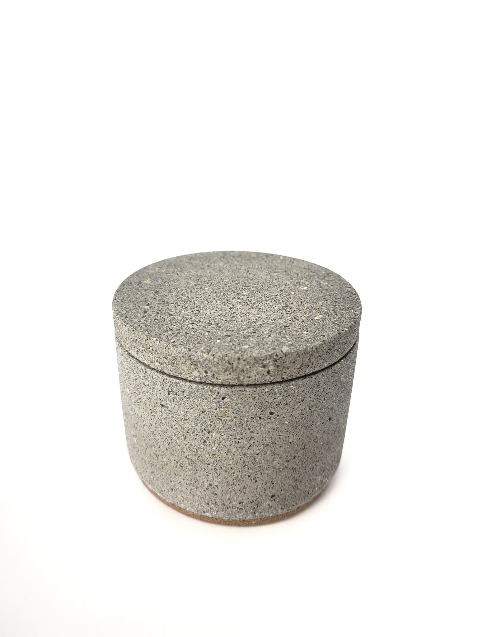 Sandstone Salt and Pepper cellar, Minimalist seasoning pot