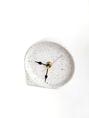 Sparkling White | Sandstone Desk Clock
